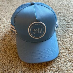 Nashville Blue trucker Cap